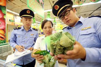 市食品药品监管局抽检596批次农产品 24批次不合格